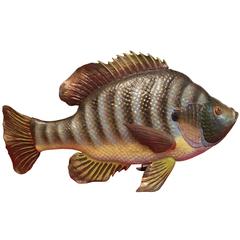 Natural and Detailed Sculpture of a Bass 3