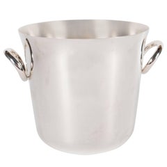 Vintage Elegant Silver Plate "Vertigo" Ice Bucket/Pail by Maison Christofle