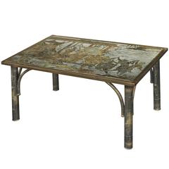 "Marriage Whirl" Coffee/End Table by Philip and Kelvin LaVerne 11