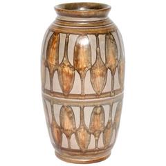 Patterned Earthenware Vase by Jana Merlo