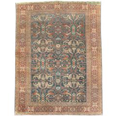 Antique Persian Mahal Rug