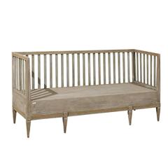 Swedish Period Gustavian Painted Wood Bench from the Late 18th Century 9
