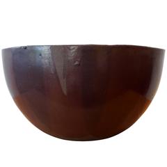Prototype David Cressey Pro Artisan Flame Glaze Bowl for Architectural Pottery Prototype David Cressey Pro Artisan Flame Glaze Bowl for Architectural Pottery