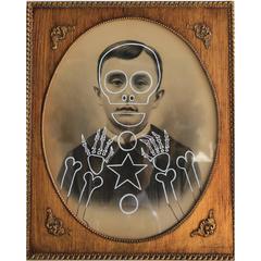 Butch Anthony "Am-bi-dex-trous" Framed Intertertwanglism, Original Arwork