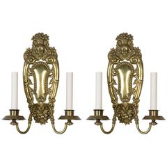 Antique Pair of E. F. Caldwell Sconces 6