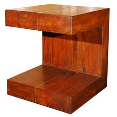 Wood End Table 9