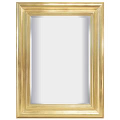 Large Mirror With Frame In Gold Leaf By Karl Springer For At Large Mirror With Frame In Gold Leaf By Karl Springer For At 1stdibs