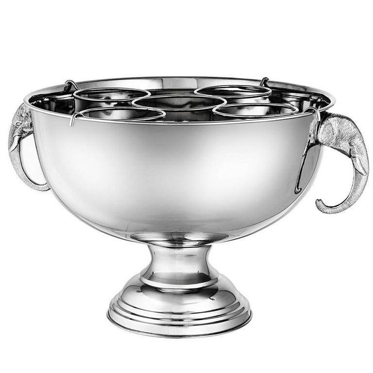 India Wine Cooler Nickel Finish For Sale at 1stdibs