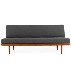 Unique 1960s Daybed by Peter Hvidt
Orla Mølgaard Nielsen Teak Sofa Darkgrey Unique 1960s Daybed by Peter Hvidt
Orla Mølgaard Nielsen Teak Sofa Darkgrey