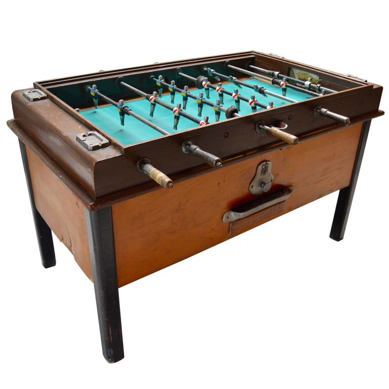 MidCentury Foosball Table For Sale at 1stdibs
