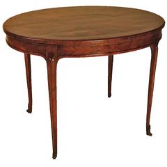 Italian Oval Center Table