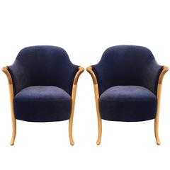 Pair of Giorgetti Progetti Armchairs 2