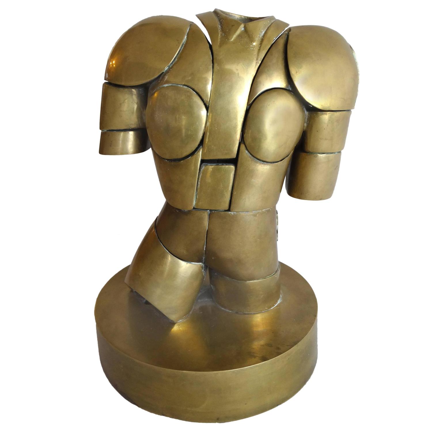 Torero Puzzle Sculpture by Miguel Ortiz Berrocal at 1stdibs