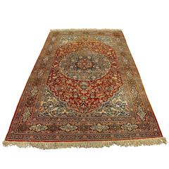 Antique Persian Tabriz Carpet, 19th Century