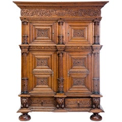 17th Century Oak Cupboard