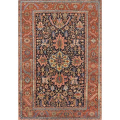 Early 20th Century Heriz Rug from North West Persia