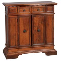 18th Century Italian Walnut Credenza with Two Drawers and Two Cabinets 7