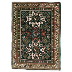Late 19th Shirvan Lesghi Star Carpet