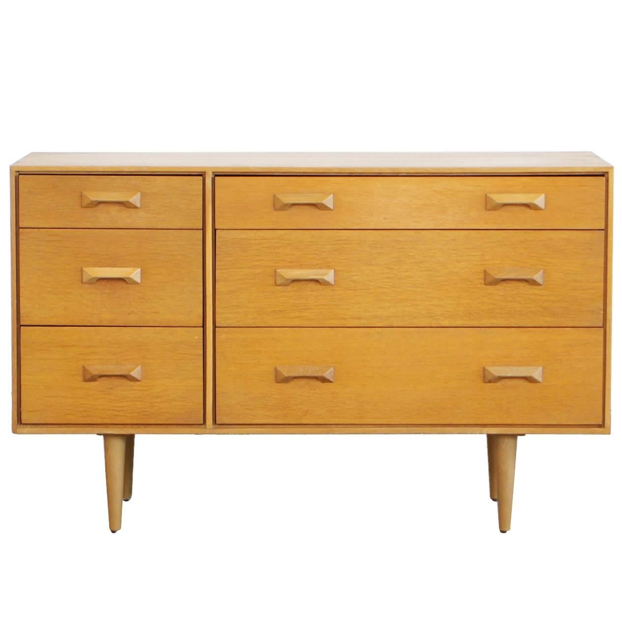 Oak Chest of Drawers by Sylvia & John Reid Stag Concorde, 1959