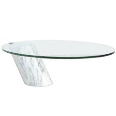 Carrara Marble Coffee Table by Team Form AG for Ronald Schmitt
