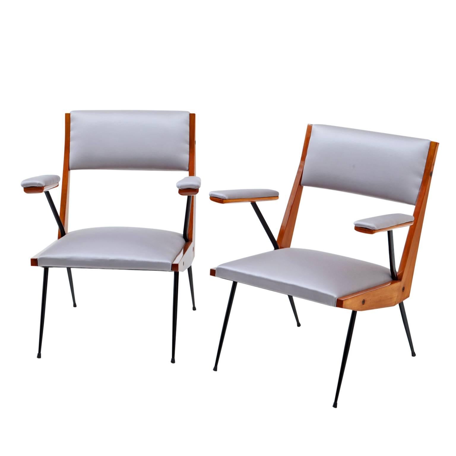 Pair of Armchairs, Mid-20th Century