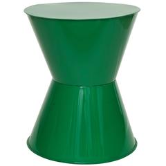 Green Lacquered Side Table