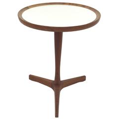 Charming Hans Andersen Pedestal Side Table