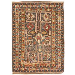 Antique 19th Century Caucasian Kuba Rug