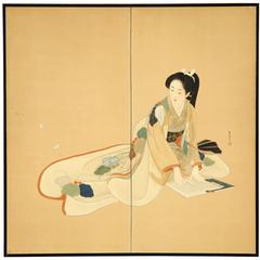 20th Century, Japanese Screen, Taisho Period