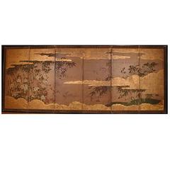 17th Century, Japanese Screen, Kano School