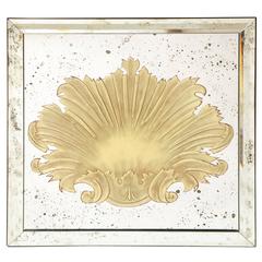 Square Églomisé Mirror 9