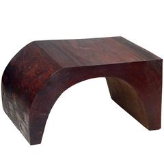 Solid Wood Bridge Table