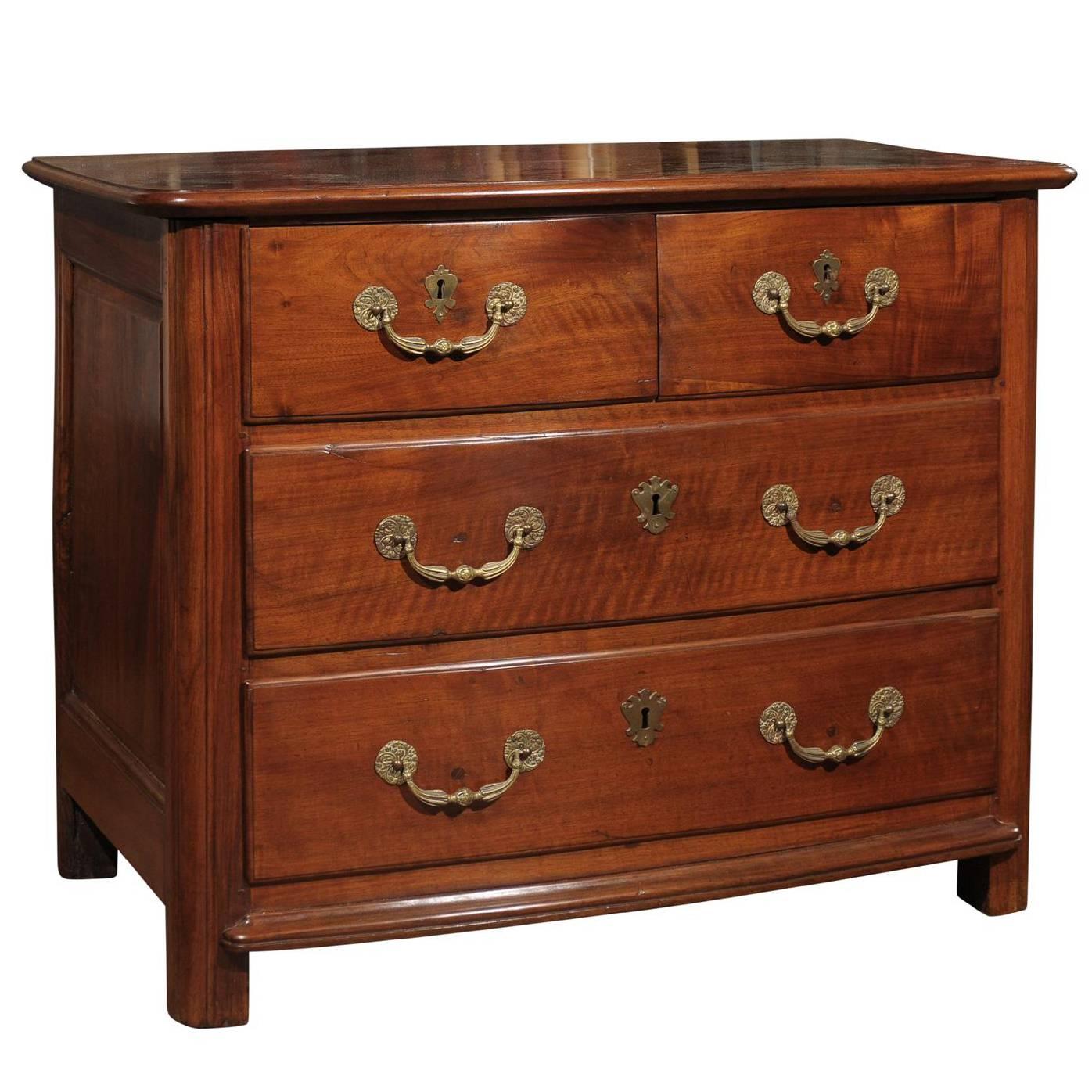 Late 18th Century Italian Walnut Chest of Drawers