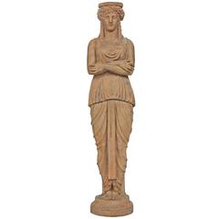 Italian Early 19th Century First Empire Period Terra Cotta Statue 10