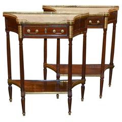 Fine Pair of Maison Jansen Side Tables 8