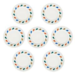 Alexander Girard Carolus Magnus Plates, the Miller House