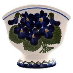 Aluminia/Royal Copenhagen Bouquetiere / Vase, circa 1920s
