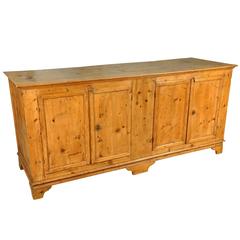 Italian 18th Century Credenza in Pine