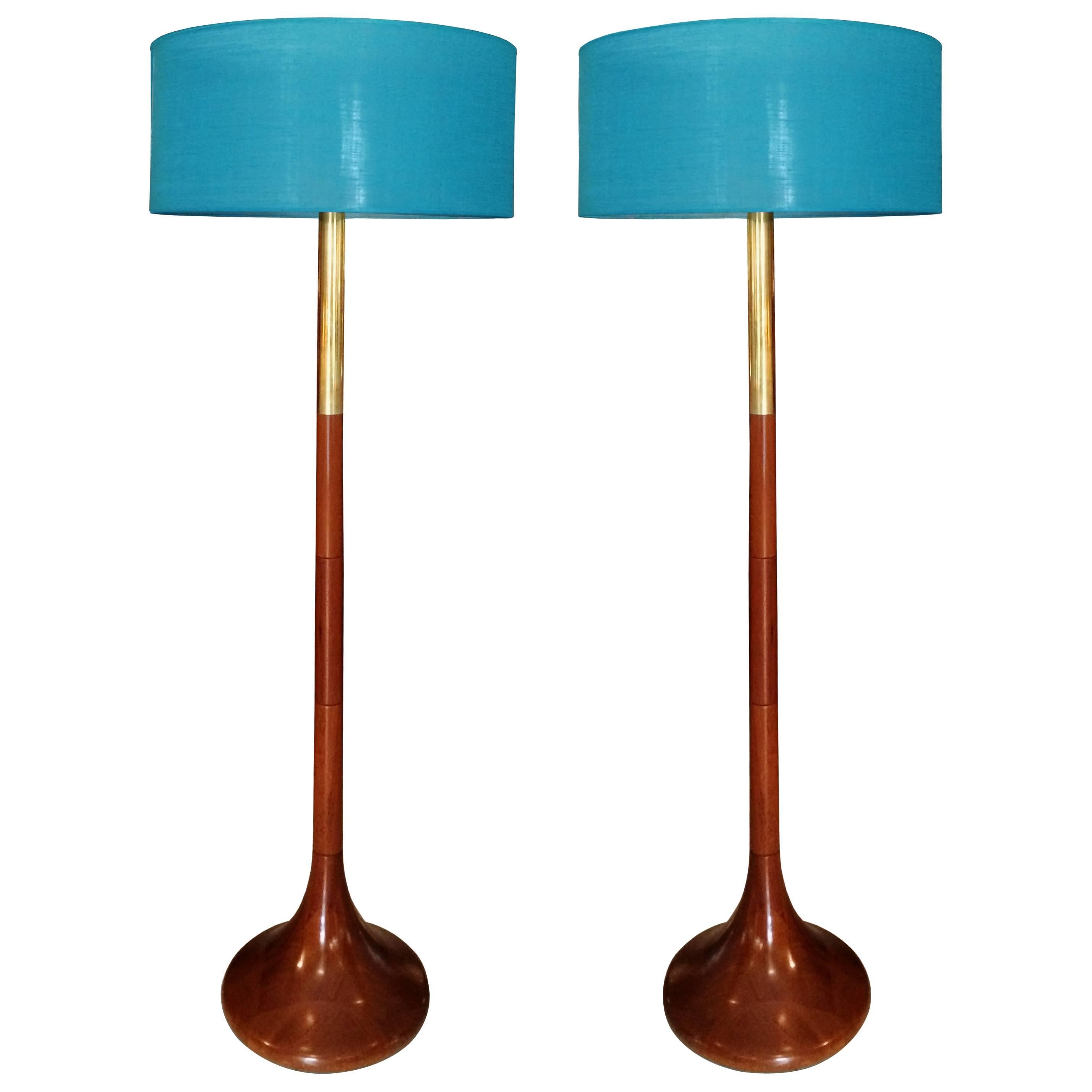 Pair of Floor Lamps by Lisbeth Brams