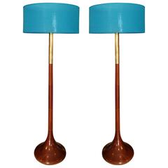 Pair of Floor Lamps by Lisbeth Brams