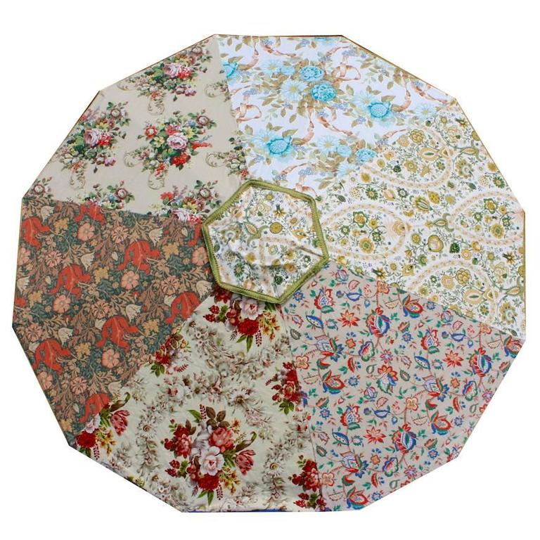 Garden Parasol in Vintage Designers Guild Liberty Print Fabric by