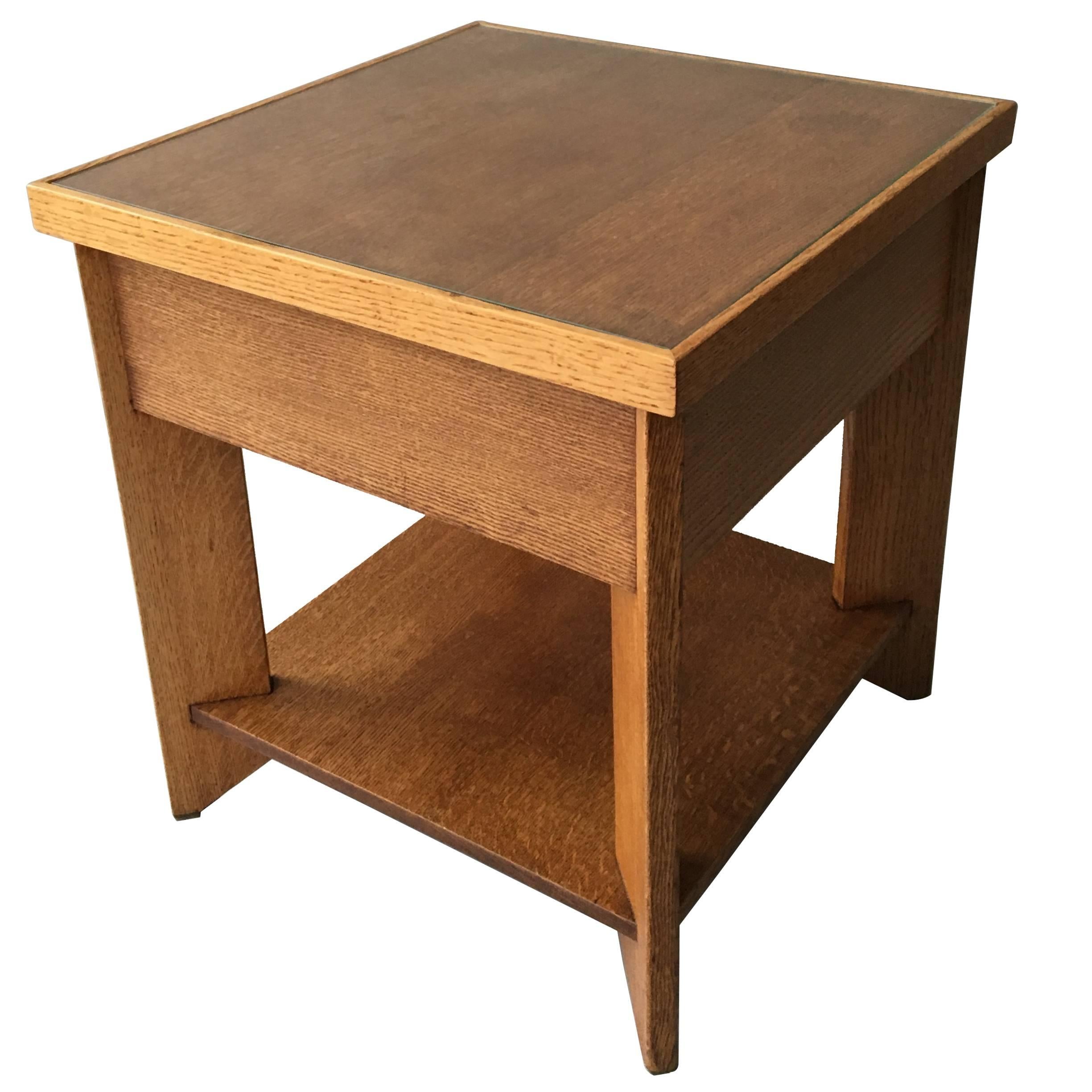 Dutch Side Table by Hendrik Wouda For Sale