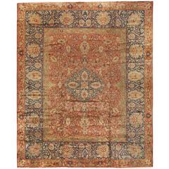 Antique Oversize North Indian Carpet
