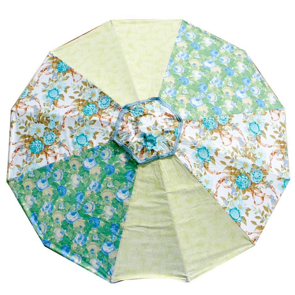 Sun Umbrella Beach Umbrella Vintage fabric by Sunbeam Jackie