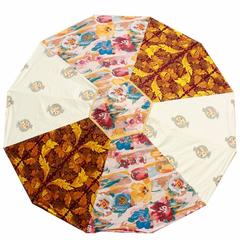 Sun Umbrella with Vintage Fabric Canopy inc. Ralph Lauren by Sunbeam Jackie