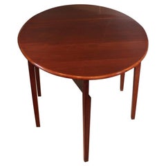 Empire Folding Table in Mahogany from Denmark, 1830