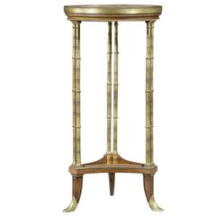 Louis XVI Style Round Side Table by Henry Dasson 5