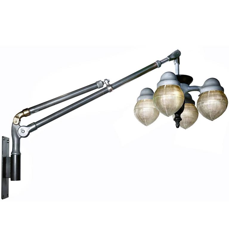 Original Articulated Swing Arm Dental Lamp at 1stDibs