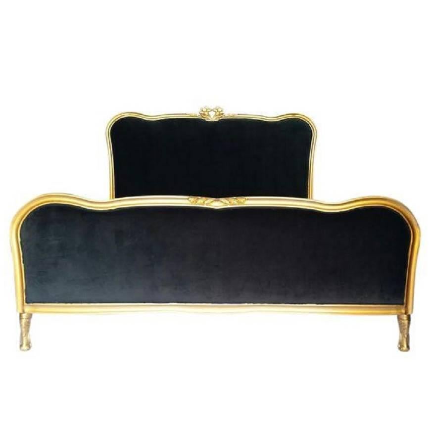 French Style King-Size Bed For Sale