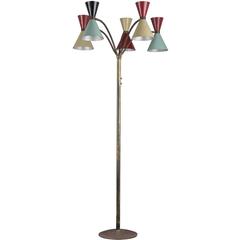 Multicolor Floor Lamp